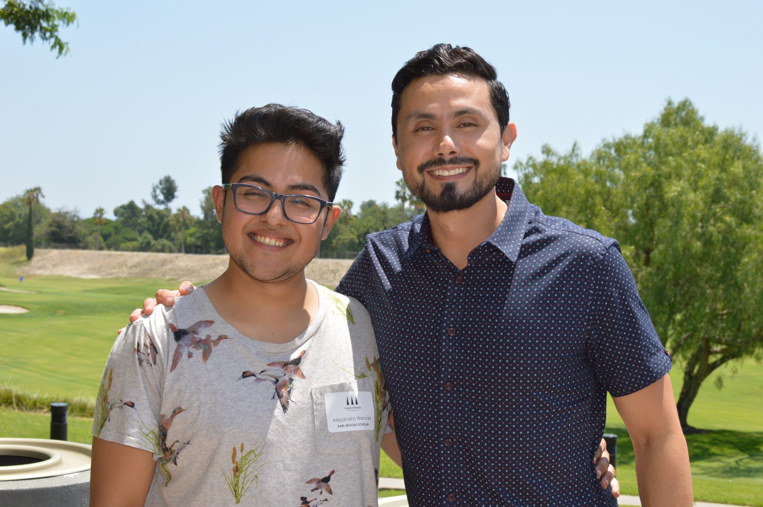 Mentor Jai Bugarin and Scholar Alejandro Wences